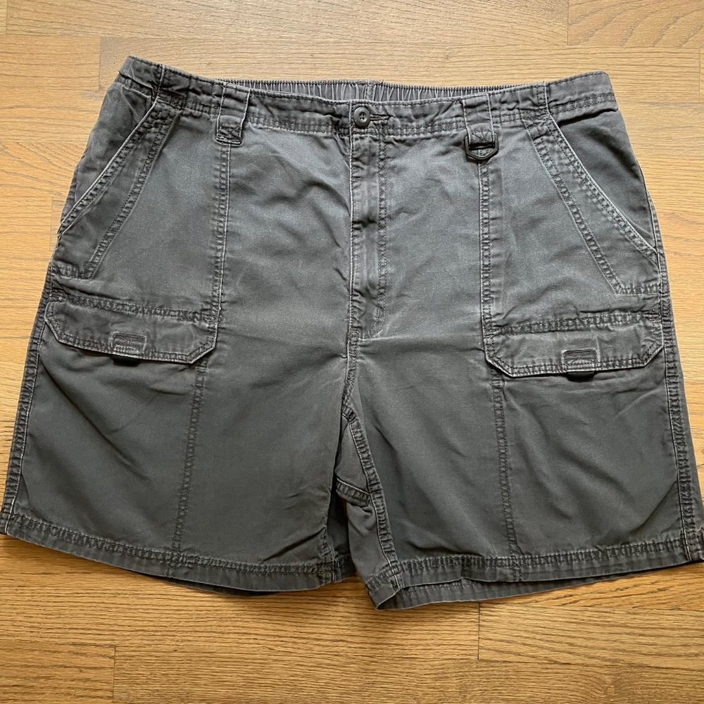 Authentic Issue Wrangler real comfortable Jeans Mens Khaki Cargo Shorts 42